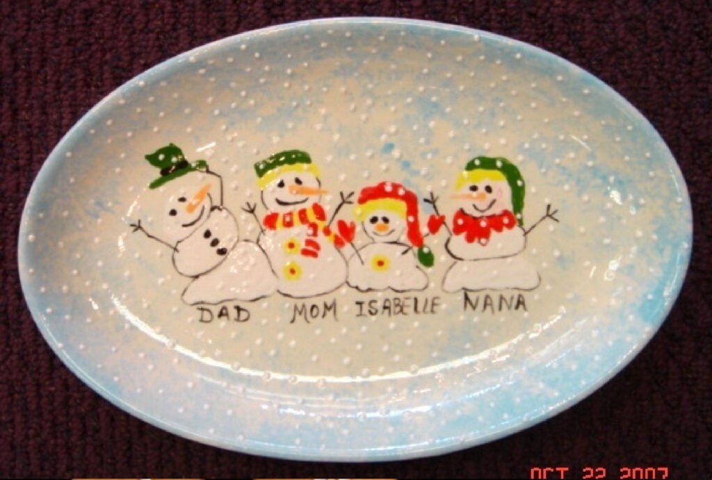 Snow Family Platter