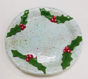 Holly Clay Plate
